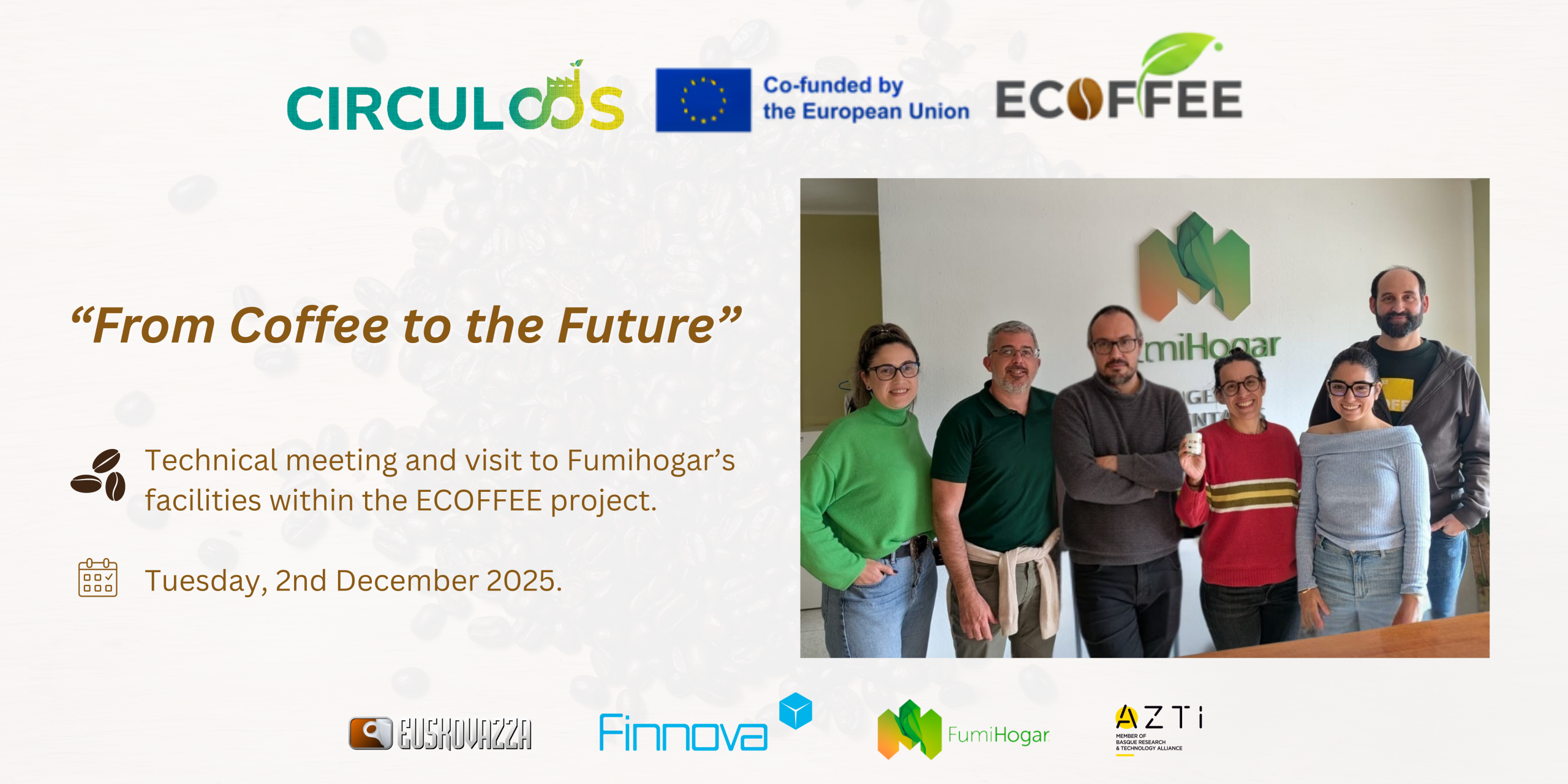 ECOFFEE consortium advances project developments with technical meeting and site visit in Málaga